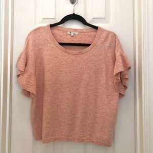 Madewell short sleeve sweater